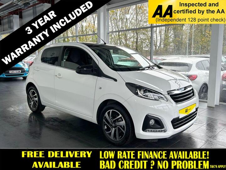 Peugeot 108 1.0 Allure Euro 6 (s/s) 5dr Peugeot 108 1.0 Allure Euro 6 (s/s) 5dr