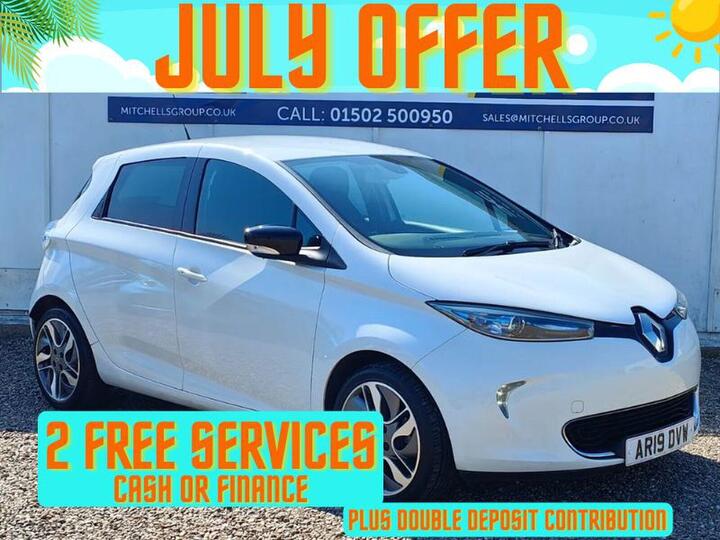 Renault ZOE R110 41kWh Dynamique Nav Auto 5dr (Battery Lease)