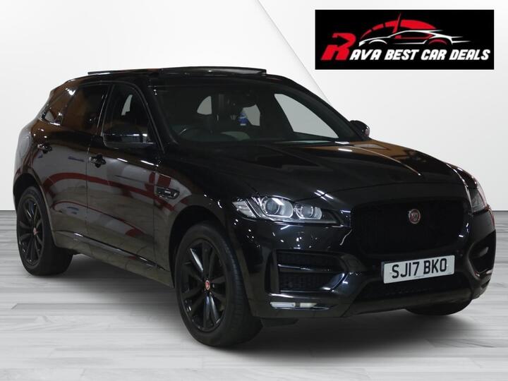 Jaguar F-PACE 2.0 D180 R-Sport Auto AWD Euro 6 (s/s) 5dr Jaguar F-PACE 2.0 D180 R-Sport Auto AWD Euro 6 (s/s) 5dr