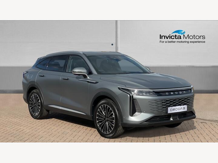 OMODA 9 SHS Plug-in Hybrid 1.5T SHS 34.46kWh Noble DHT3 4WD Euro 6 (s/s) 5dr