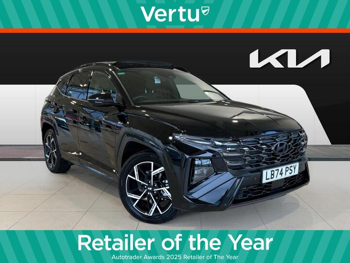 Hyundai TUCSON 1.6 T-GDi N Line S Auto 4WD Euro 6 (s/s) 5dr Hyundai TUCSON 1.6 T-GDi N Line S Auto 4WD Euro 6 (s/s) 5dr