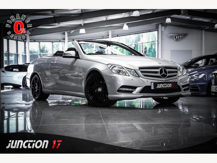 Mercedes-Benz E Class 3.0 E350 CDI V6 BlueEfficiency Sport Cabriolet G-Tronic Euro 5 2dr