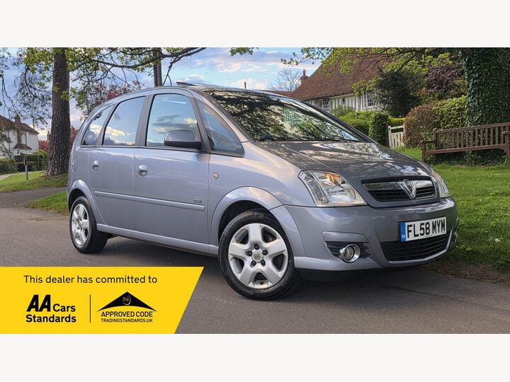 Vauxhall Meriva 1.6i 16v Design 5dr (a/c)