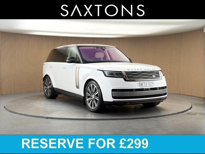 Land Rover Range Rover 3.0 P510e 38.2kWh SV Auto 4WD Euro 6 (s/s) 5dr