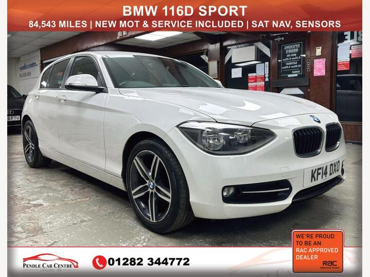 BMW 1 SERIES 2.0 116d Sport Euro 5 (s/s) 5dr BMW 1 SERIES 2.0 116d Sport Euro 5 (s/s) 5dr