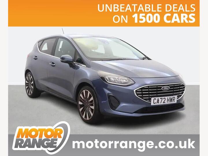 Ford Fiesta 1.0T EcoBoost Titanium X Euro 6 (s/s) 5dr