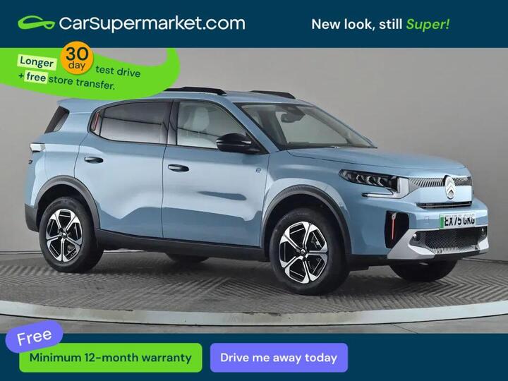 Citroen C3 Aircross Standard Range 44kWh MAX Auto 5dr (7.4kW Charger)