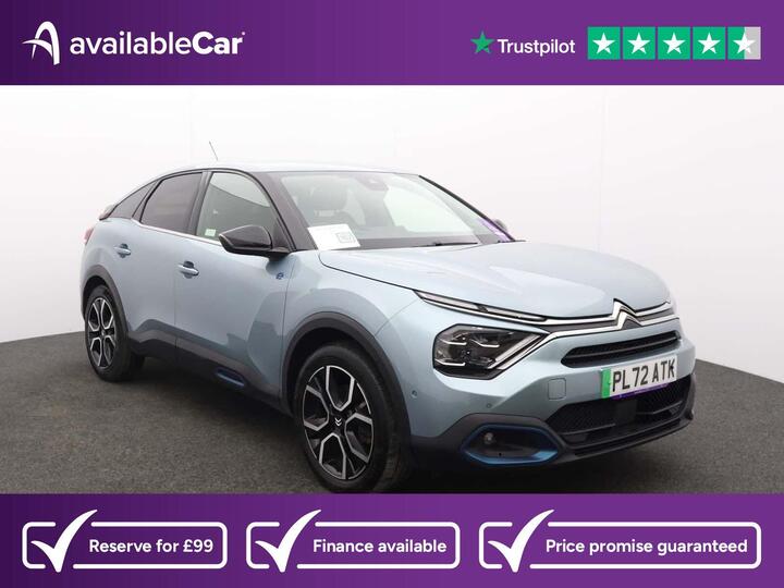 Citroen E-C4 50kWh Shine Plus Auto 5dr (7.4kW Charger) Citroen E-C4 50kWh Shine Plus Auto 5dr (7.4kW Charger)