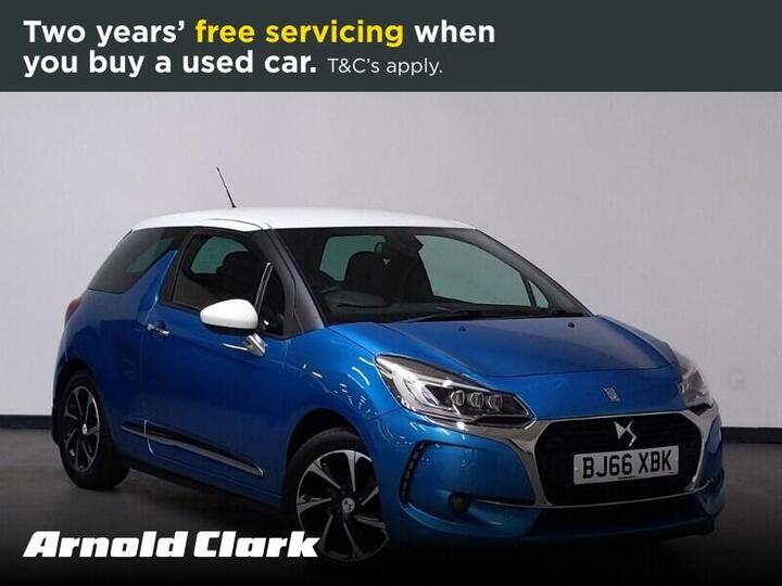 DS AUTOMOBILES DS 3 1.2 PureTech Elegance EAT6 Euro 6 (s/s) 3dr