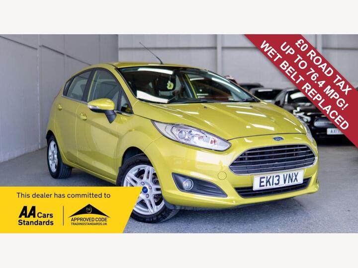 Ford FIESTA 1.0T EcoBoost Zetec Euro 5 (s/s) 5dr