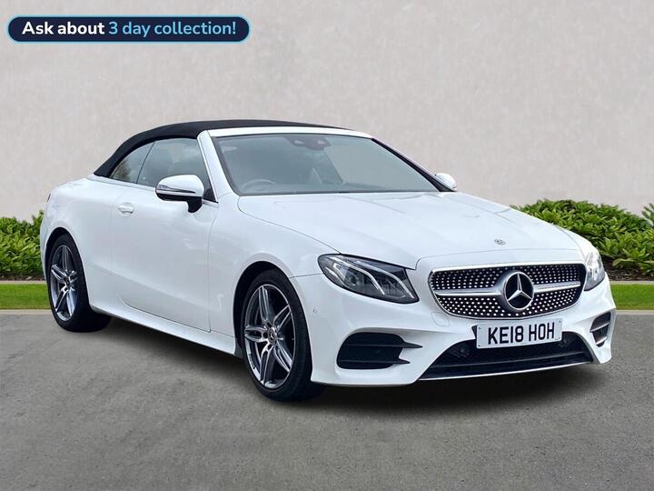 Mercedes-Benz E CLASS 2.0 E220d AMG Line Cabriolet G-Tronic+ Euro 6 (s/s) 2dr