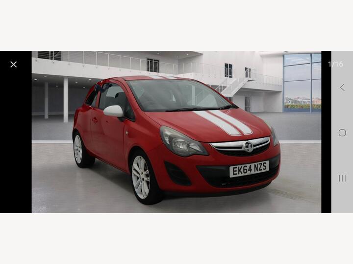Vauxhall Corsa 1.2 16V Sting Euro 5 3dr