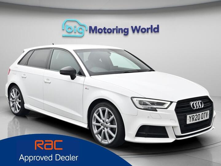 Audi A3 1.5 TFSI CoD 35 Black Edition Sportback S Tronic Euro 6 (s/s) 5dr