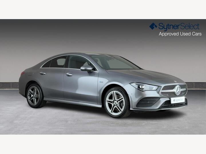 Mercedes-Benz CLA CLASS 1.3 CLA250e 15.6kWh AMG Line (Premium) Coupe 8G-DCT Euro 6 (s/s) 4dr Mercedes-Benz CLA CLASS 1.3 CLA250e 15.6kWh AMG Line (Premium) Coupe 8G-DCT Euro 6 (s/s) 4dr