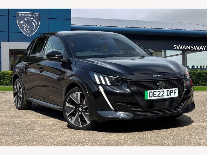 Peugeot E-208 50kWh GT Auto 5dr (7kW Charger)