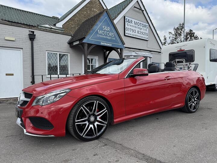 Mercedes-Benz E Class 3.0 E350d V6 BlueTEC AMG Line (Premium) Cabriolet G-Tronic+ Euro 6 (s/s) 2dr Mercedes-Benz E Class 3.0 E350d V6 BlueTEC AMG Line (Premium) Cabriolet G-Tronic+ Euro 6 (s/s) 2dr