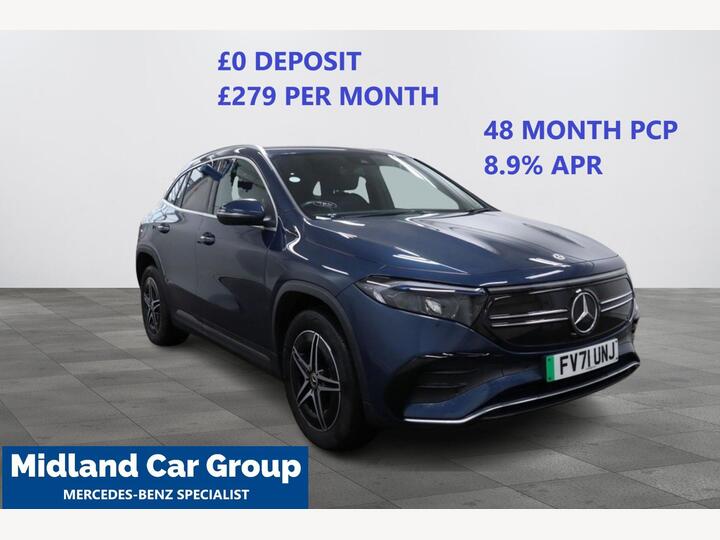 Mercedes-Benz EQA EQA 350 66.5kWh AMG Line Auto 4MATIC 5dr