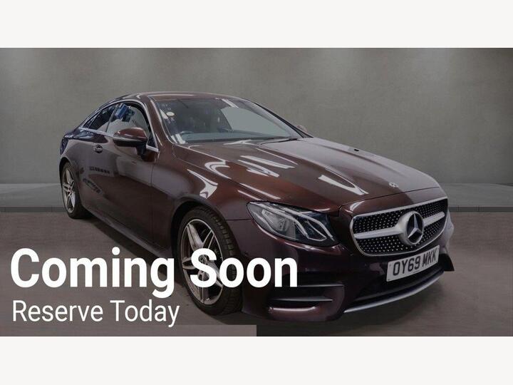 Mercedes-Benz E-CLASS 2.0 E220d AMG Line G-Tronic+ Euro 6 (s/s) 2dr Mercedes-Benz E-CLASS 2.0 E220d AMG Line G-Tronic+ Euro 6 (s/s) 2dr