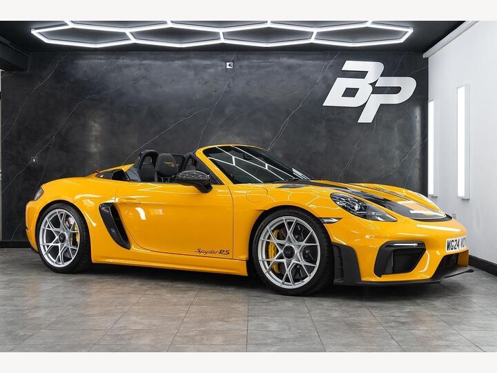 Porsche 718 Spyder 4.0 RS Spyder PDK Euro 6 (s/s) 2dr Porsche 718 Spyder 4.0 RS Spyder PDK Euro 6 (s/s) 2dr