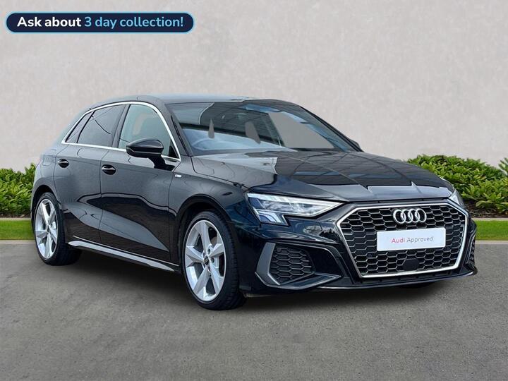 Audi A3 1.0 TFSI 30 S Line Sportback S Tronic Euro 6 (s/s) 5dr