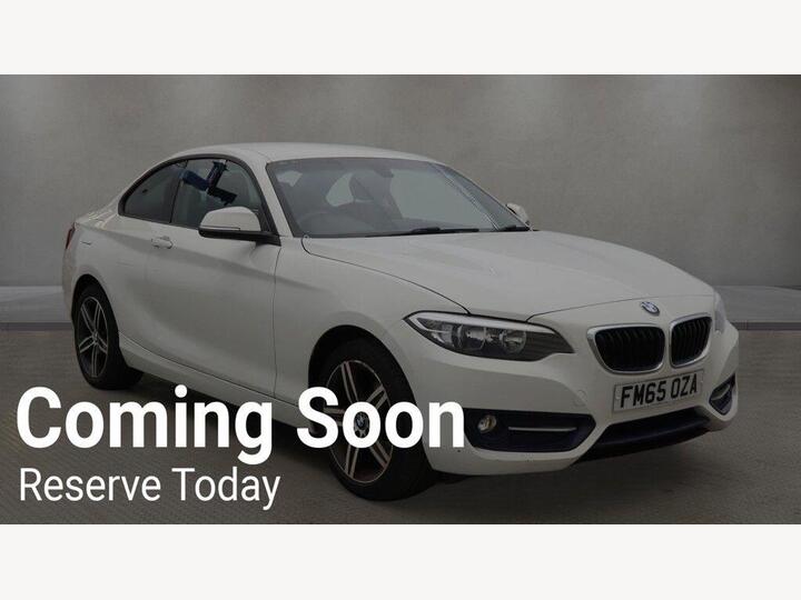 BMW 2 Series 1.5 218i Sport Euro 6 (s/s) 2dr