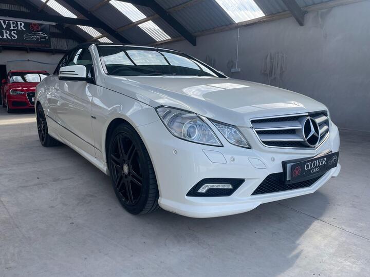 Mercedes-Benz E Class 1.8 E200 BlueEfficiency Sport Edition 125 Cabriolet G-Tronic+ Euro 5 (s/s) 2dr