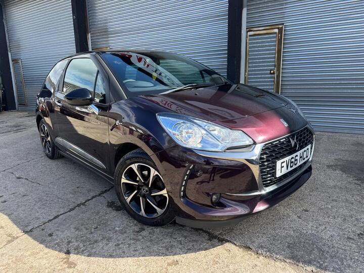 DS AUTOMOBILES DS 3 1.6 BlueHDi Elegance Euro 6 (s/s) 3dr