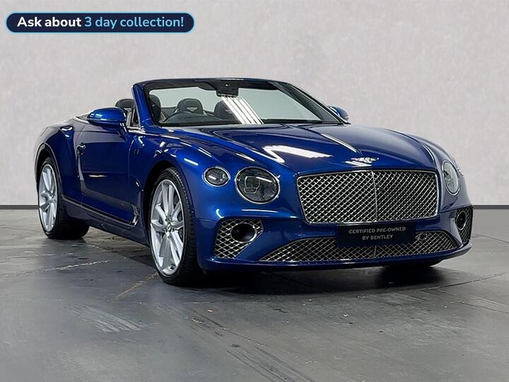 Bentley CONTINENTAL GTC 6.0 W12 GTC Auto 4WD Euro 6 2dr