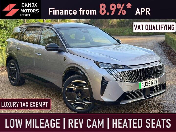 Peugeot E-5008 73kWh GT Auto 5dr Peugeot E-5008 73kWh GT Auto 5dr