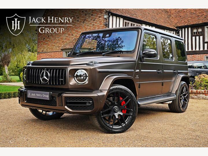 Mercedes-Benz G Class 4.0 G63 V8 BiTurbo AMG SpdS+9GT 4MATIC Euro 6 (s/s) 5dr