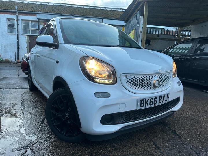 Smart Forfour 1.0 Edition White Twinamic Euro 6 (s/s) 5dr