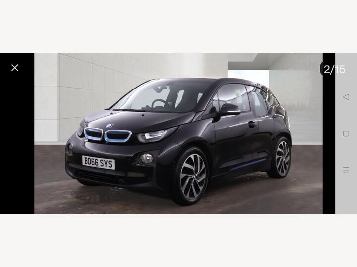 BMW I3 33kWh Auto Euro 6 (s/s) 5dr (Range Extender)