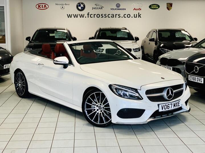 Mercedes-Benz C CLASS 2.1 C220d AMG Line (Premium Plus) Cabriolet G-Tronic+ Euro 6 (s/s) 2dr