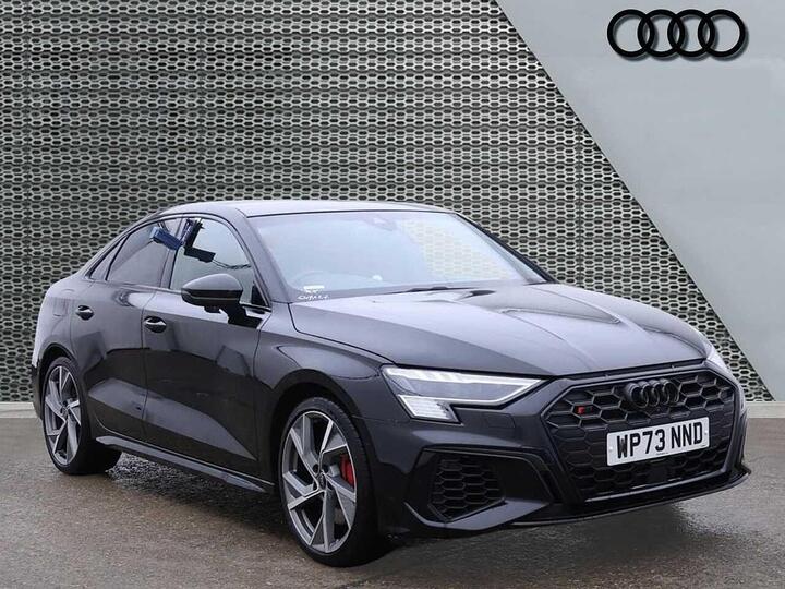 Audi S3 Saloon 2.0 TFSI Black Edition S Tronic Quattro Euro 6 (s/s) 4dr