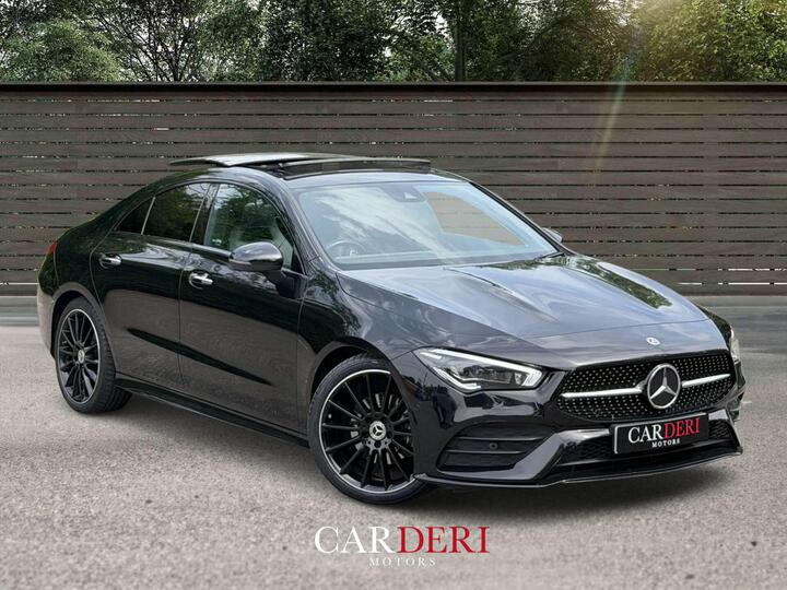 Mercedes-Benz CLA 1.3 CLA180 AMG Line Night Edition (Premium Plus) Coupe 7G-DCT Euro 6 (s/s) 4dr Mercedes-Benz CLA 1.3 CLA180 AMG Line Night Edition (Premium Plus) Coupe 7G-DCT Euro 6 (s/s) 4dr