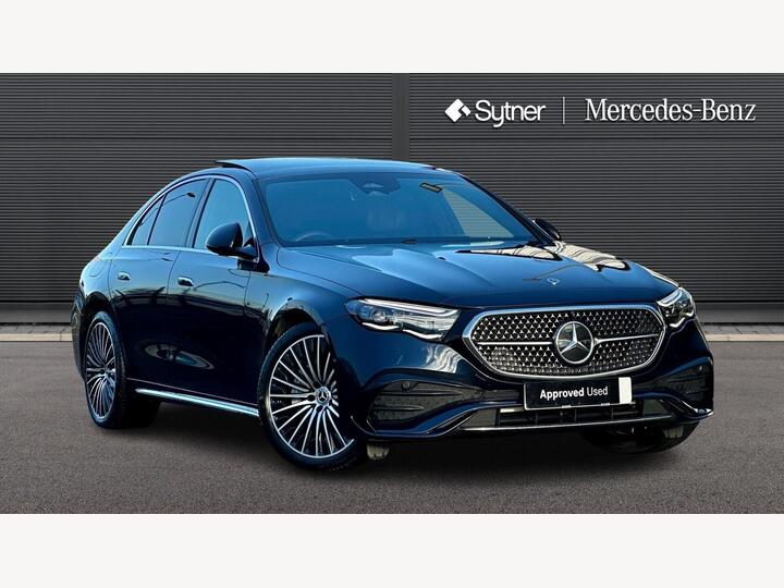Mercedes-Benz E CLASS 2.0 E300e 25.4kWh AMG Line (Premium Plus) G-Tronic Euro 6 (s/s) 4dr Mercedes-Benz E CLASS 2.0 E300e 25.4kWh AMG Line (Premium Plus) G-Tronic Euro 6 (s/s) 4dr