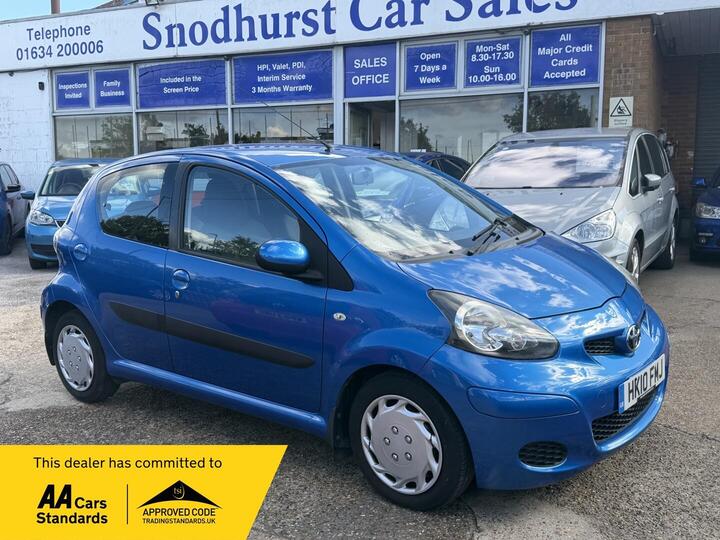 Toyota AYGO 1.0 VVT-i Blue MultiMode Euro 4 5dr