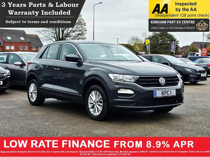 Volkswagen T-ROC 1.0 TSI S Euro 6 (s/s) 5dr Volkswagen T-ROC 1.0 TSI S Euro 6 (s/s) 5dr
