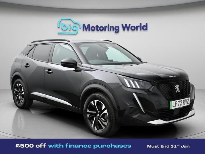 Peugeot E-2008 50kWh GT Auto 5dr (7kW Charger)