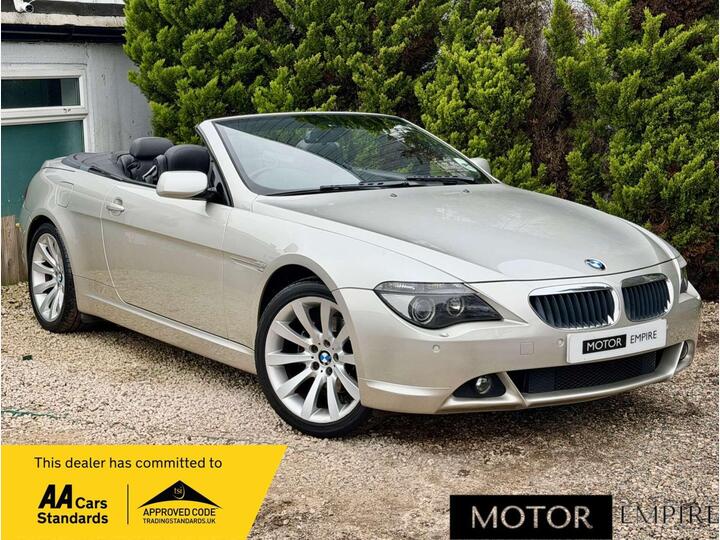 BMW 6 SERIES 3.0 630i Sport Auto Euro 4 2dr