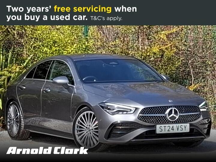 Mercedes-Benz CLA 1.3 CLA180h MHEV AMG Line (Premium) Coupe 7G-DCT Euro 6 (s/s) 4dr Mercedes-Benz CLA 1.3 CLA180h MHEV AMG Line (Premium) Coupe 7G-DCT Euro 6 (s/s) 4dr
