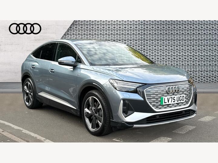 Audi Q4 E-tron 40 S Line Sportback Auto 5dr 63kWh