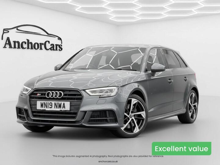 Audi S3 2.0 TFSI Black Edition Sportback S Tronic Quattro Euro 6 (s/s) 5dr