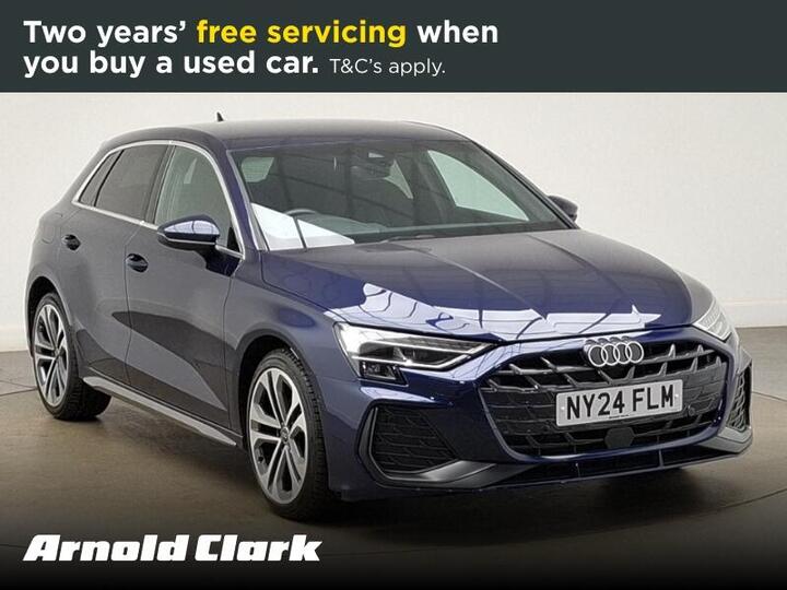 Audi A3 2.0 TDI 35 S Line Sportback S Tronic Euro 6 (s/s) 5dr