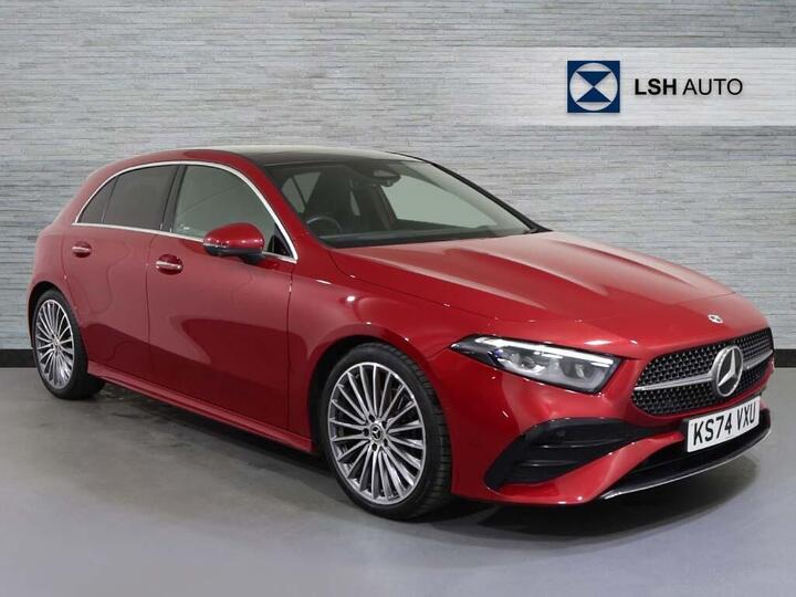 Mercedes-Benz A Class 1.3 A200h MHEV AMG Line (Premium Plus) 7G-DCT Euro 6 (s/s) 5dr Mercedes-Benz A Class 1.3 A200h MHEV AMG Line (Premium Plus) 7G-DCT Euro 6 (s/s) 5dr