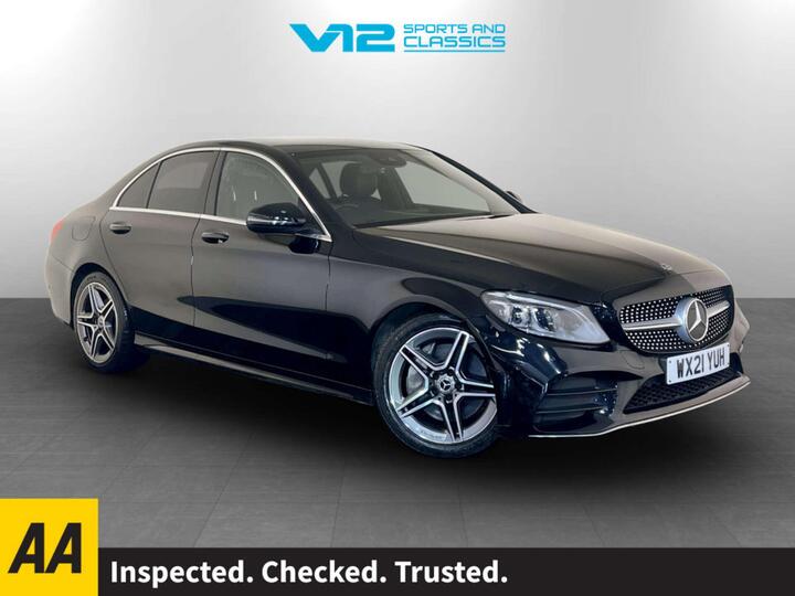 Mercedes-Benz C Class 2.0 C300d AMG Line Edition (Premium) G-Tronic+ Euro 6 (s/s) 4dr
