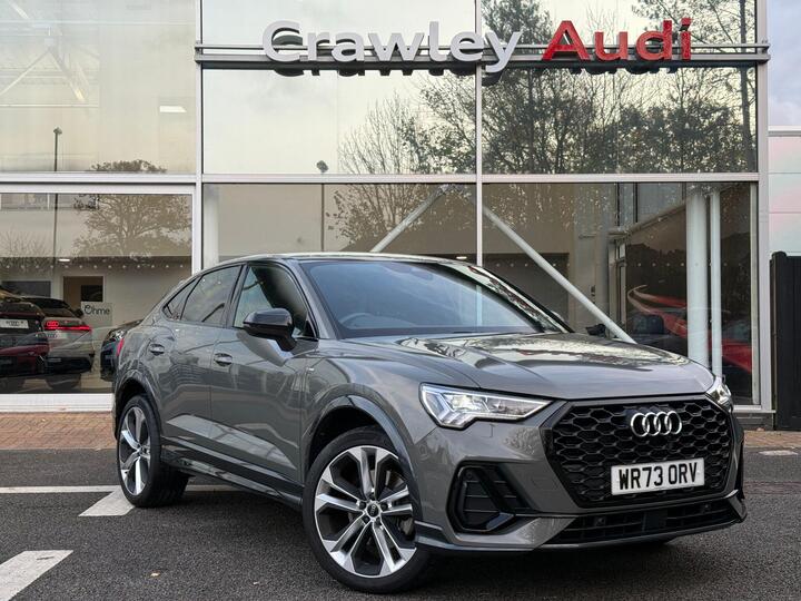 Audi Q3 1.4 TFSIe 45 Black Edition Sportback S Tronic Euro 6 (s/s) 5dr 13kWh