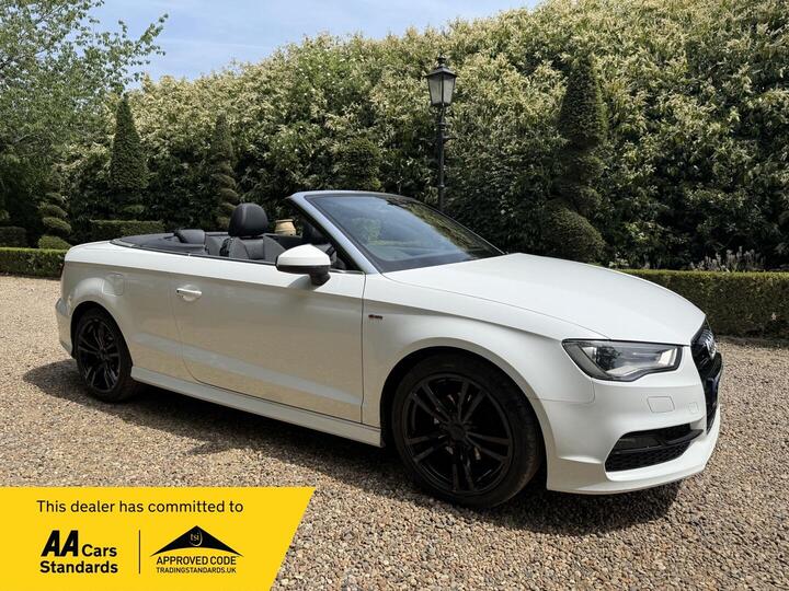 Audi A3 Cabriolet 1.4 TFSI CoD S Line Euro 6 (s/s) 2dr Audi A3 Cabriolet 1.4 TFSI CoD S Line Euro 6 (s/s) 2dr
