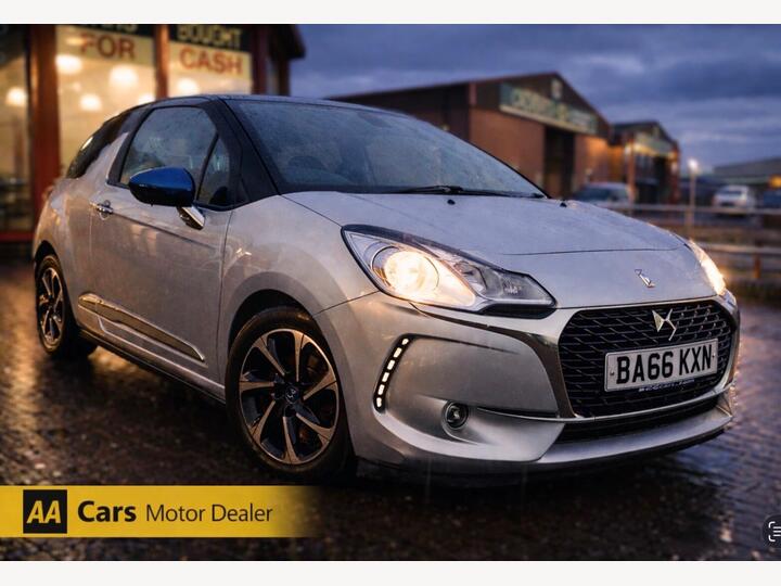 DS AUTOMOBILES DS 3 1.6 BlueHDi Elegance Euro 6 (s/s) 3dr DS AUTOMOBILES DS 3 1.6 BlueHDi Elegance Euro 6 (s/s) 3dr