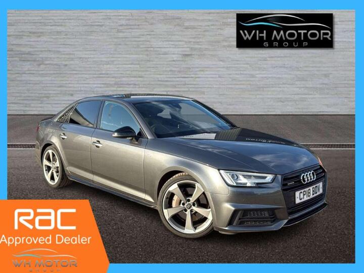 Audi A4 2.0 TFSI Black Edition S Tronic Quattro Euro 6 (s/s) 4dr